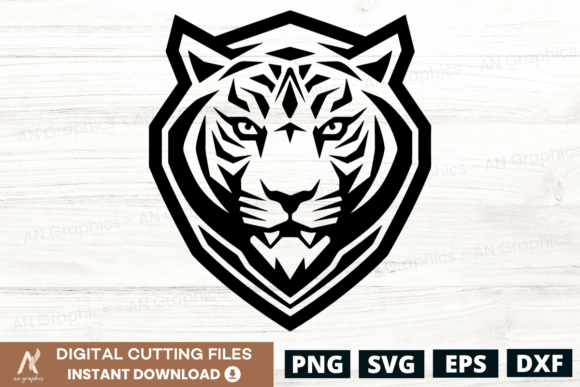 Download Tiger Logo SVG - Design No 5 - Tiger logo Collection